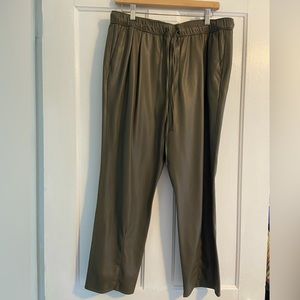 Zara leather pants. Size large